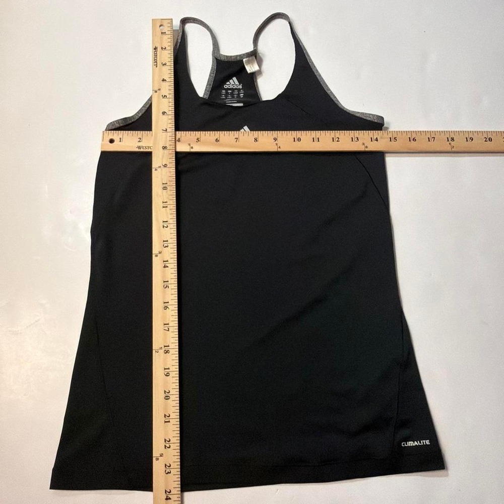 Adidas Techfit Climalite Tank Top Black Vintage 2012 Racerback Small W68959 - Picture 5 of 5
